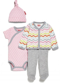 Skip Hop: Starry-Chevron 4-Piece Welcome Home Baby Sets For $35