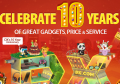 DealeXtreme: 50% Off DX 10 Years Anniversary + Free Shipping