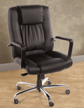 Living XL: 500-lb Capacity Executive Leather Office Chair With Gas Lift For $549.95 + Free Shipping