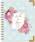 Franklin Covey: La Vie En Rose Wire-bound Daily Planner For $59.95