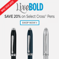 Franklin Covey: 20% Off On Select Cross Pens