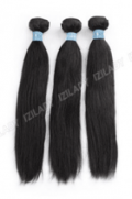 Izilady: 50% Off 10" Natural Black Silky Straight 100% Virgin Indian Remy Hair