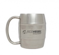 Eco Vessel: Double Barrel Insulated Mug - 8 Oz - Stainless Steel At Just $14.95