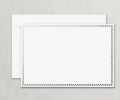 Crane & Co.: 50% Off Silver Spiral Frame Correspondence Card