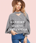 SheIn: 39% Off Lantern Sleeve