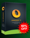 Nuance: 60% Off OmniPage 18