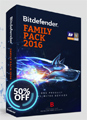 BitDefender: 50% Off Family Pack 2016