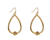 Hollywood Sensation: $12 Off Love Knot Water Drop Hoop Earrings